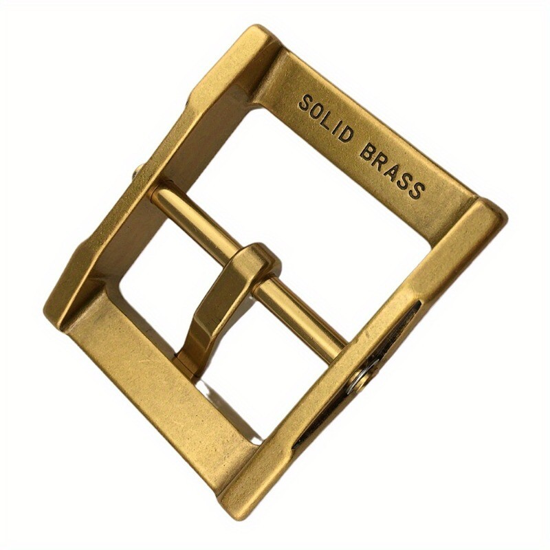 1pc Heavy-duty Solid Brass Belt Buckle 2.6×2 in DIY belt Replacement Accessories