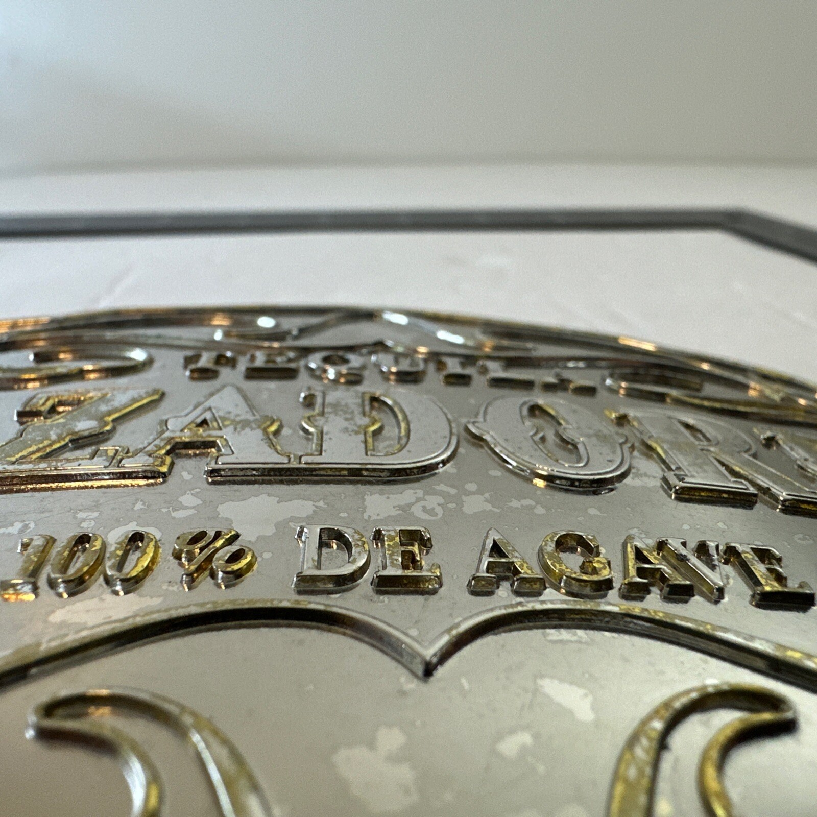 Tequila Cazadores 100% De Agave Belt Buckle 5 X 3.5 Inches 7 Oz