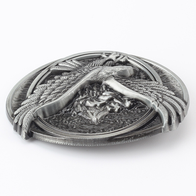 Eagle belt buckle for men&rsquo;s Western cowboy motorcycle riding