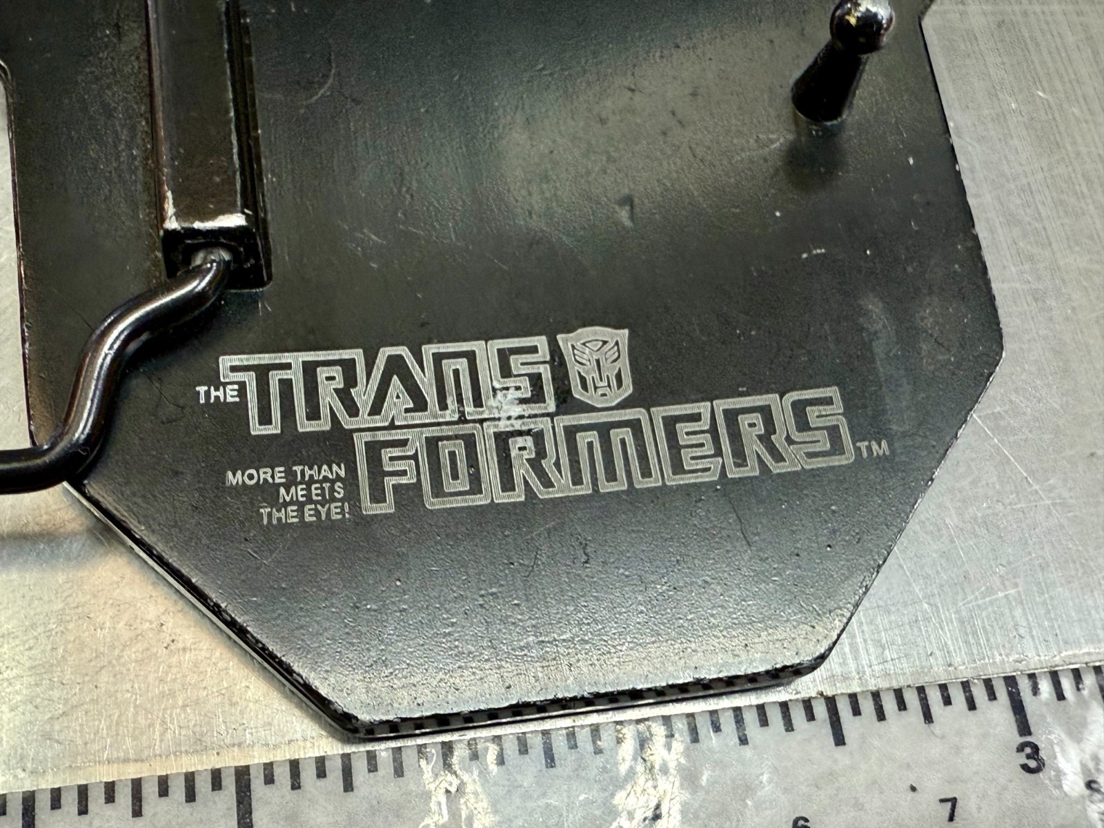 Transformers Autobots Cosplay Red Colored Movie Toy Promotional Belt Buckle