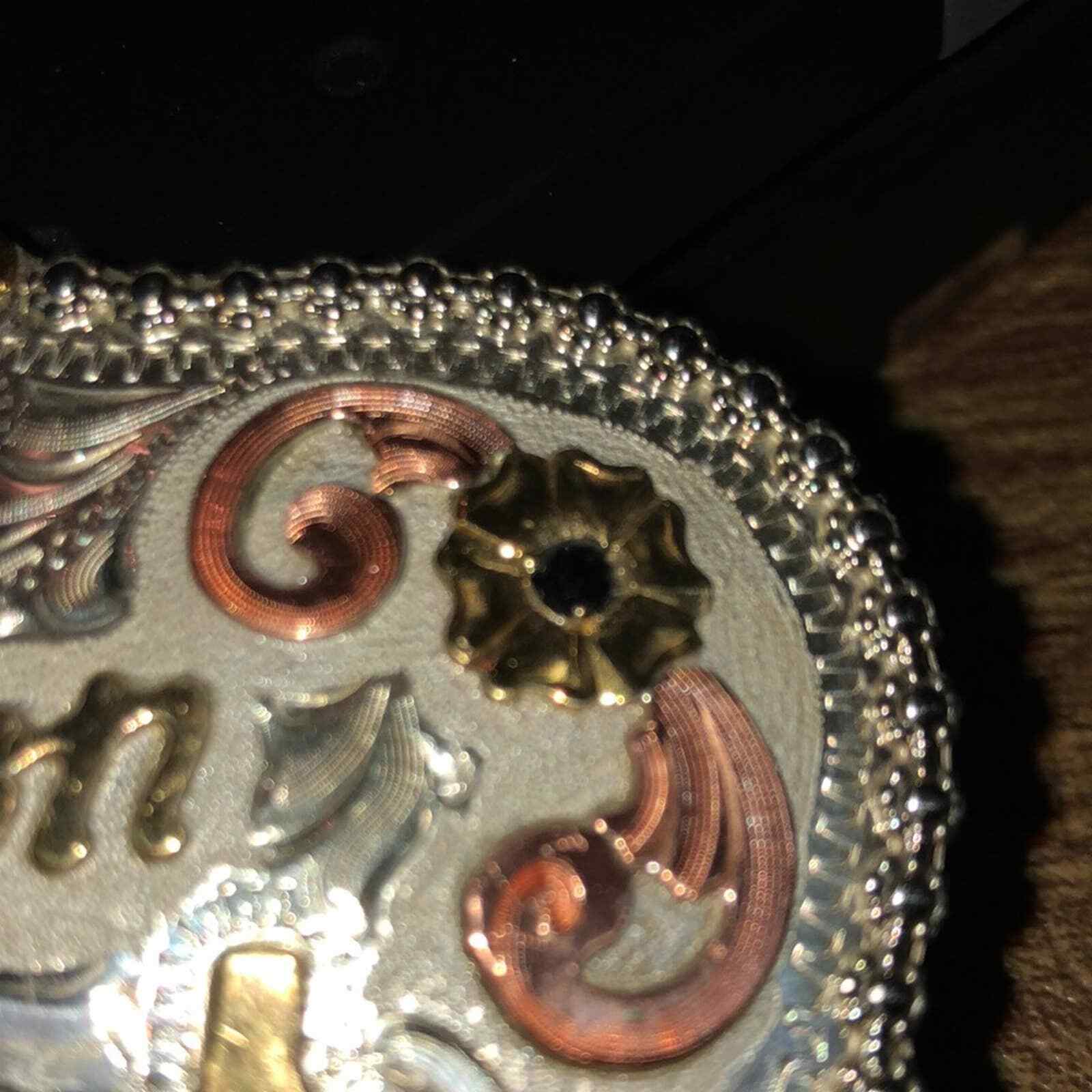 Frontier 2004 IQHA Idaho Quarter Horse Champion Belt Buckle
