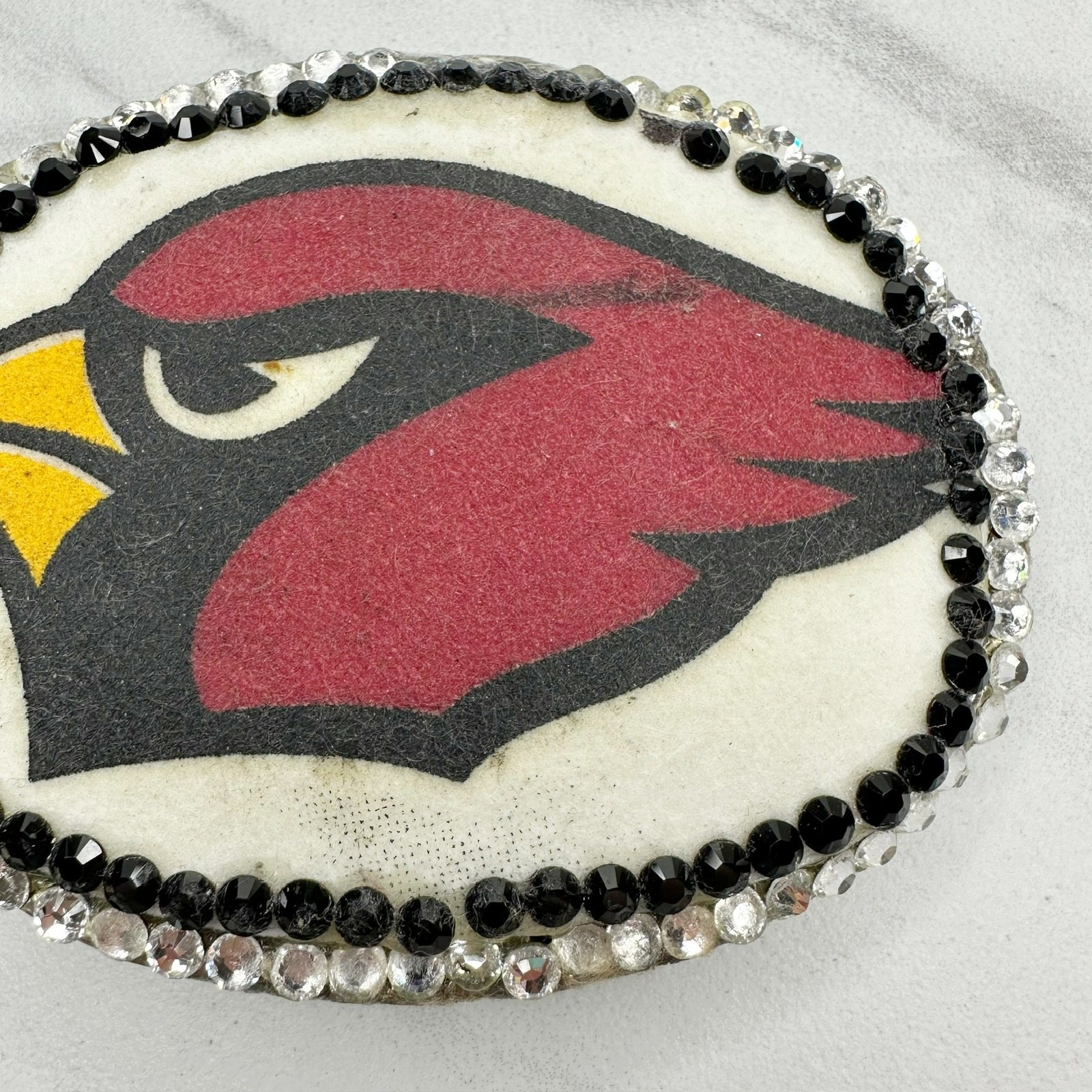 Arizona Cardinals Rhinestone Belt Buckle NFL Football Team Logo – 3.67&Prime;