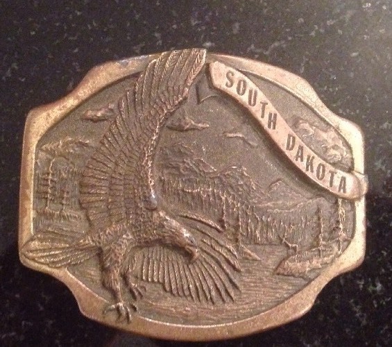 Sanchez International Buckle Company 5852 South Dakota Belt Buckle
