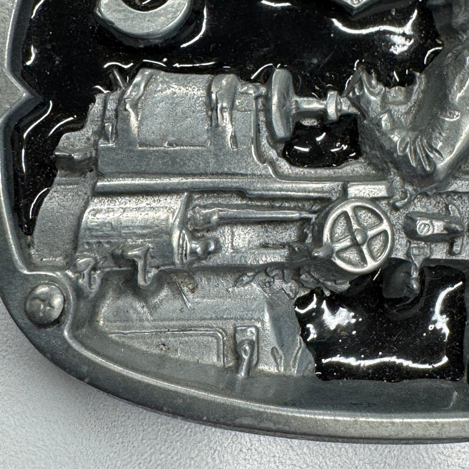 Machinist Belt Buckle Metal Working Lathe Machine Operator Gift Reissue
