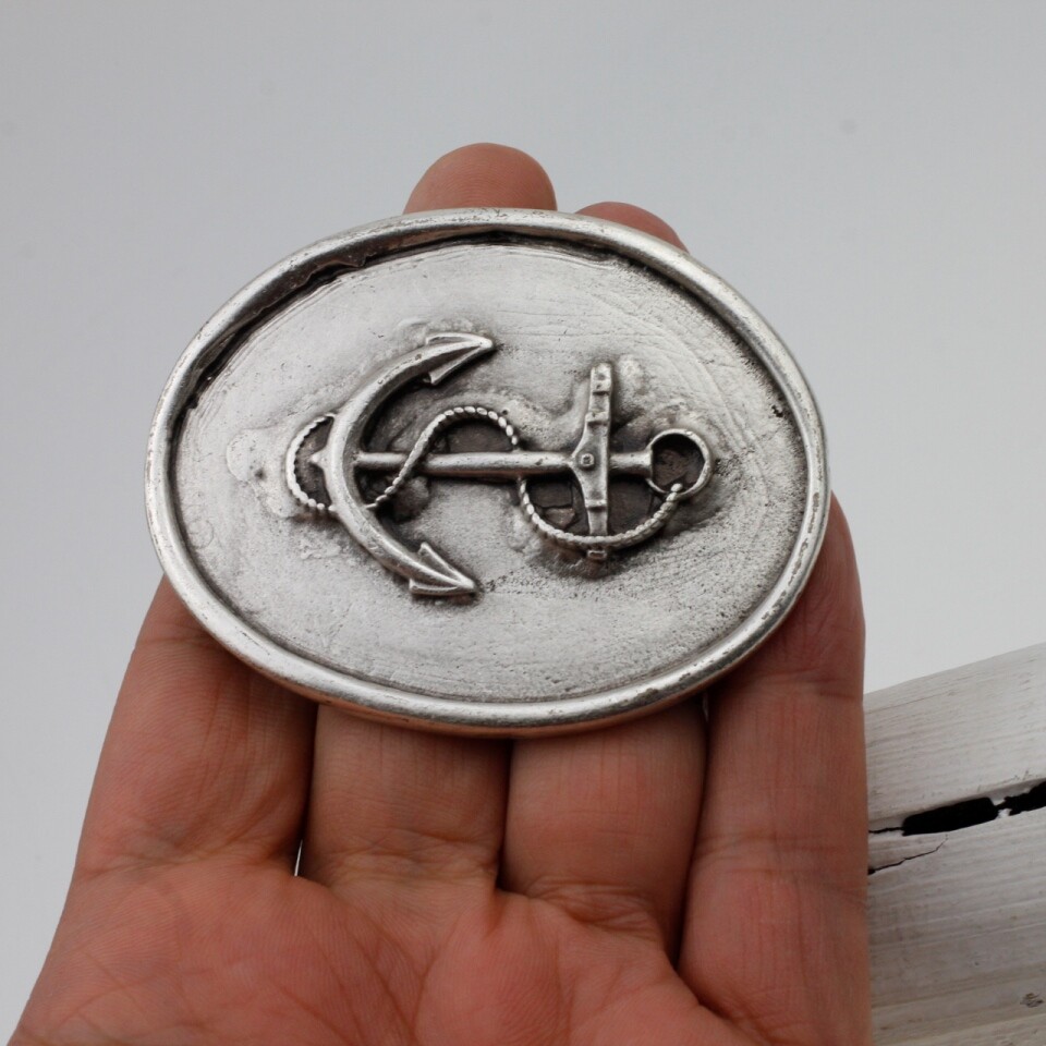 Belt buckle belt buckle anchor removable buckle anchor for 4 cm belt