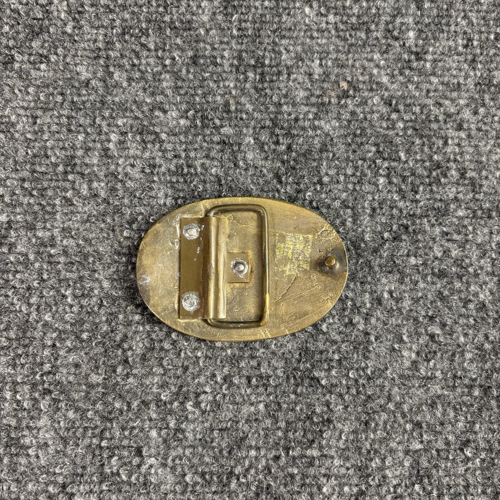 Locomotive 999 Solid Brass Belt Buckle Railroad Engine Train