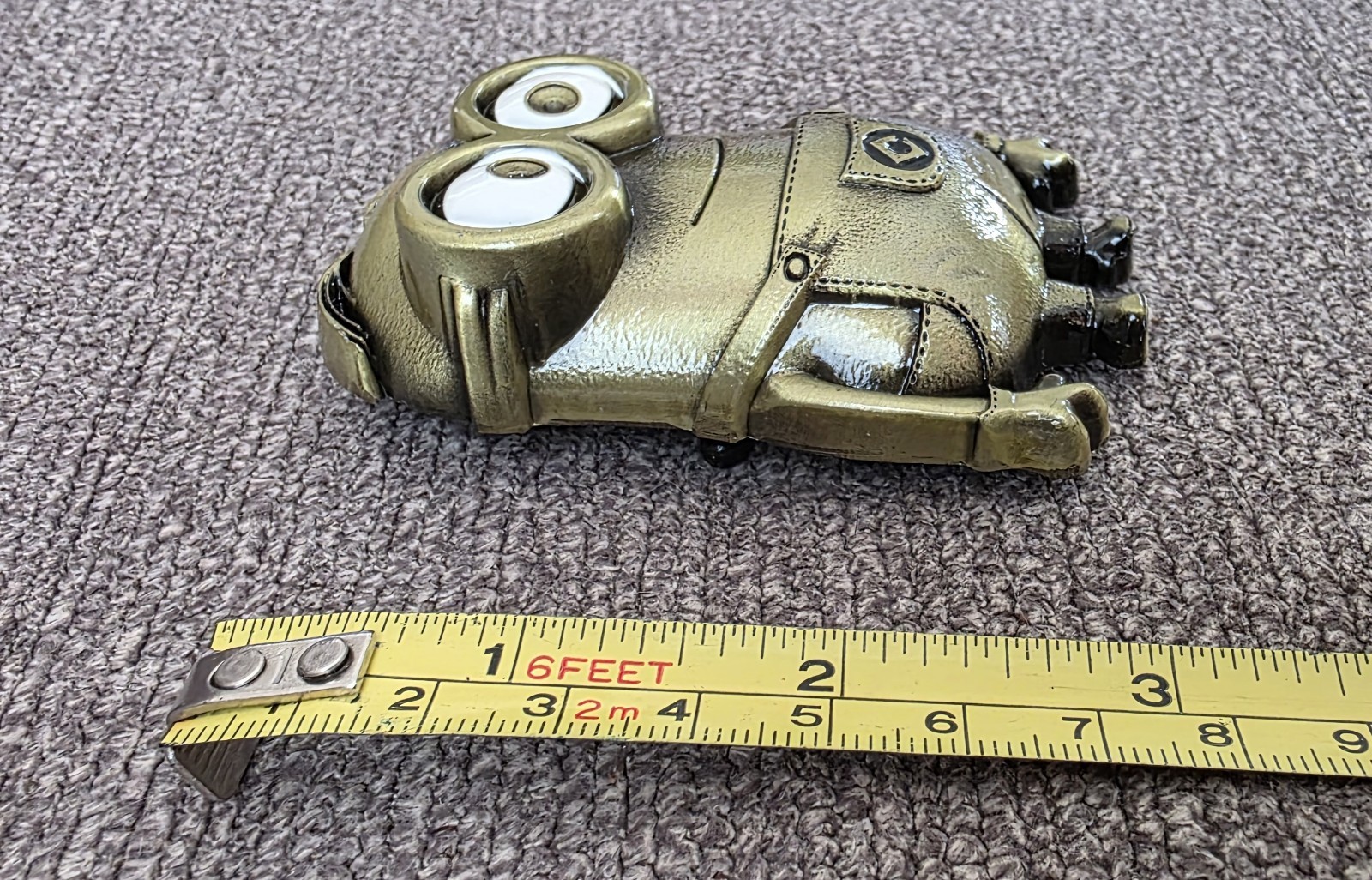 Despicable Me Minions Gold Belt Buckle Unisex Novelty Gift