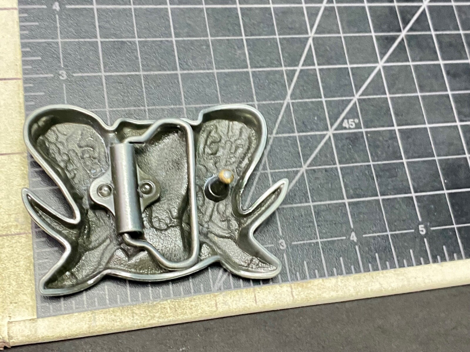 Boots And Hat – Country Western Cowboy Cowgirl Cut Out Vintage Belt Buckle