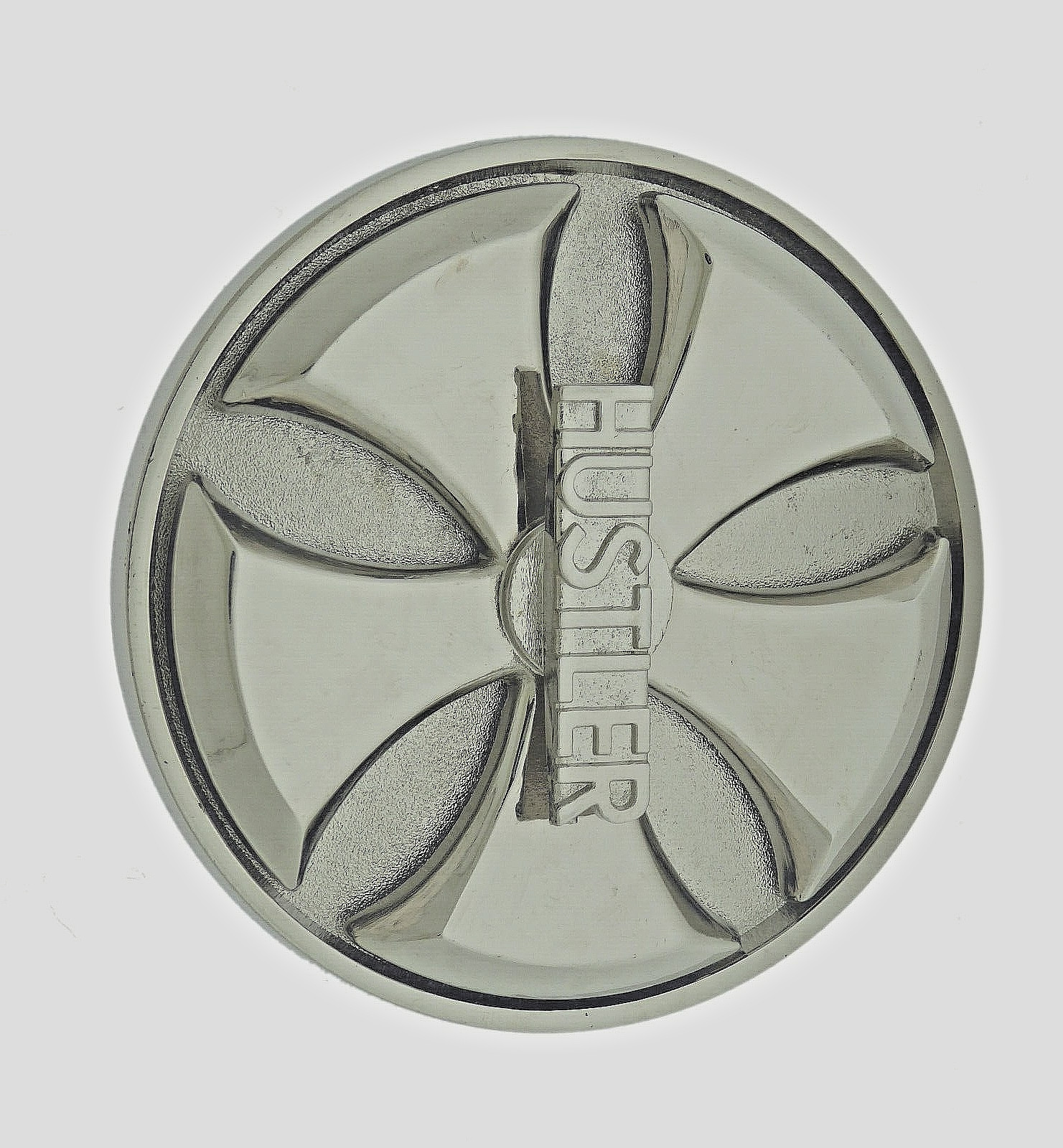 Vintage Spinner Belt Buckle Hustler Silver Metal Men Women Western Cowboy Rodeo