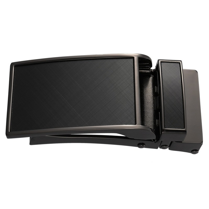 33mm Automatic Ratchet Belt Buckle Zinc Alloy for 3-3.1cm Leather belt Strap