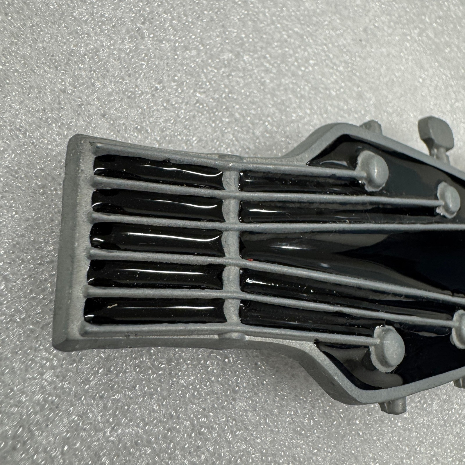 Great American Products 2008 Guitar Headstock Belt Buckle Black