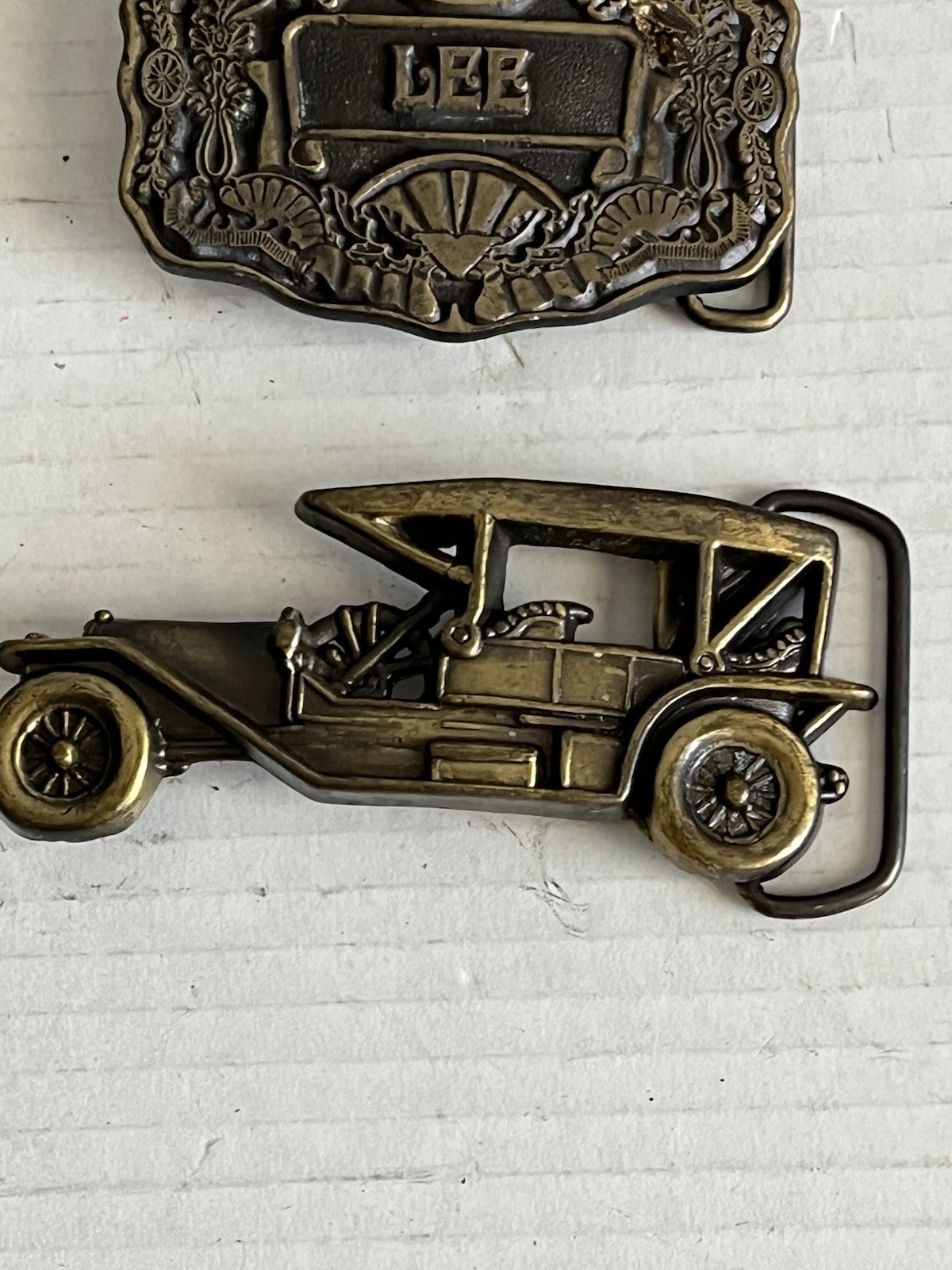 ODEN COLLECTIBLE « LEE » NAME MEN&rsquo;S MAN&rsquo;S BELT BUCKLE BRONZE FREE SHIP USA