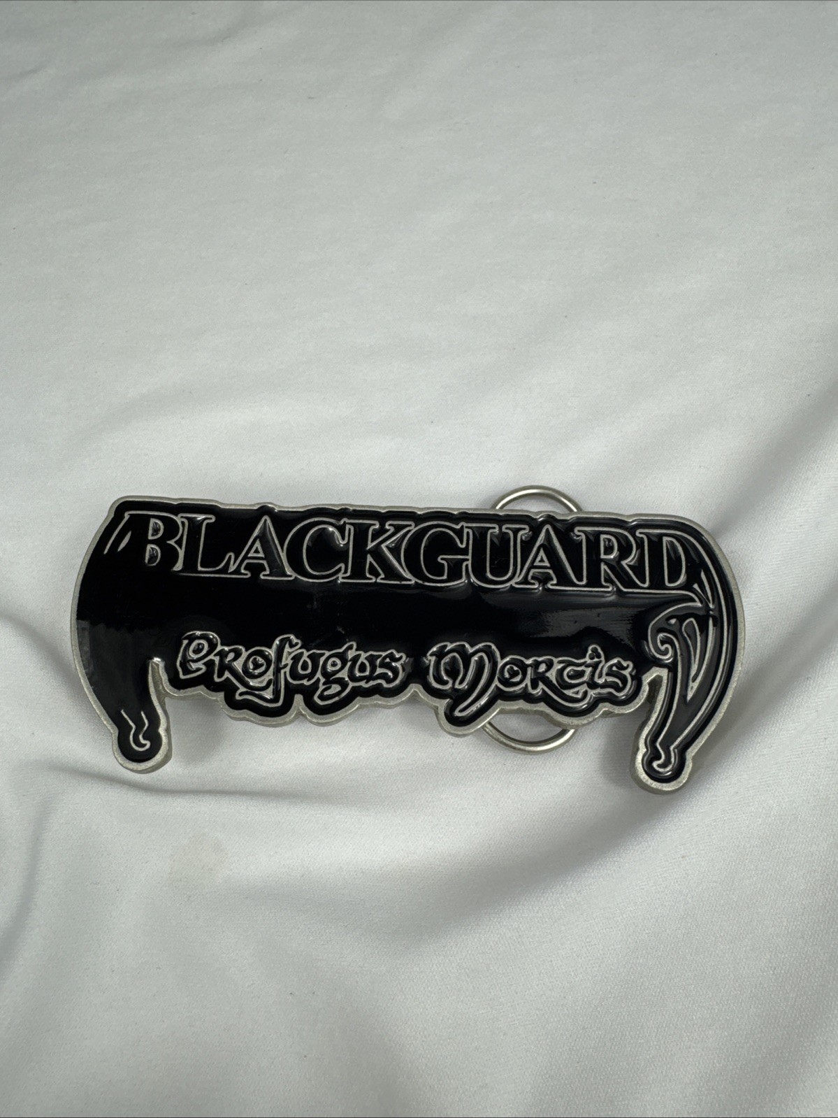 Very RARE – Blackguard Profugus Mortis – Canadian Death Metal Belt Buckle