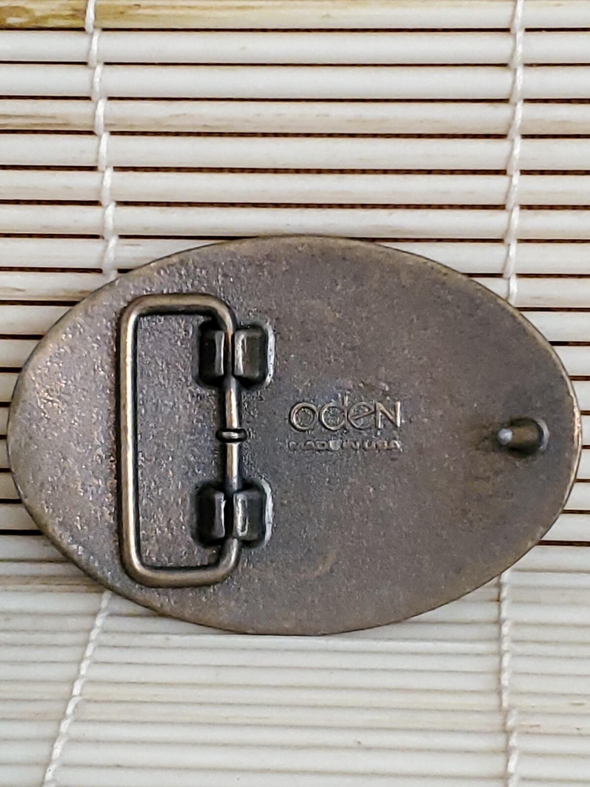 Vintage RAM Belt Buckle By Oden – Made In USA – 2-3/4”x 2”