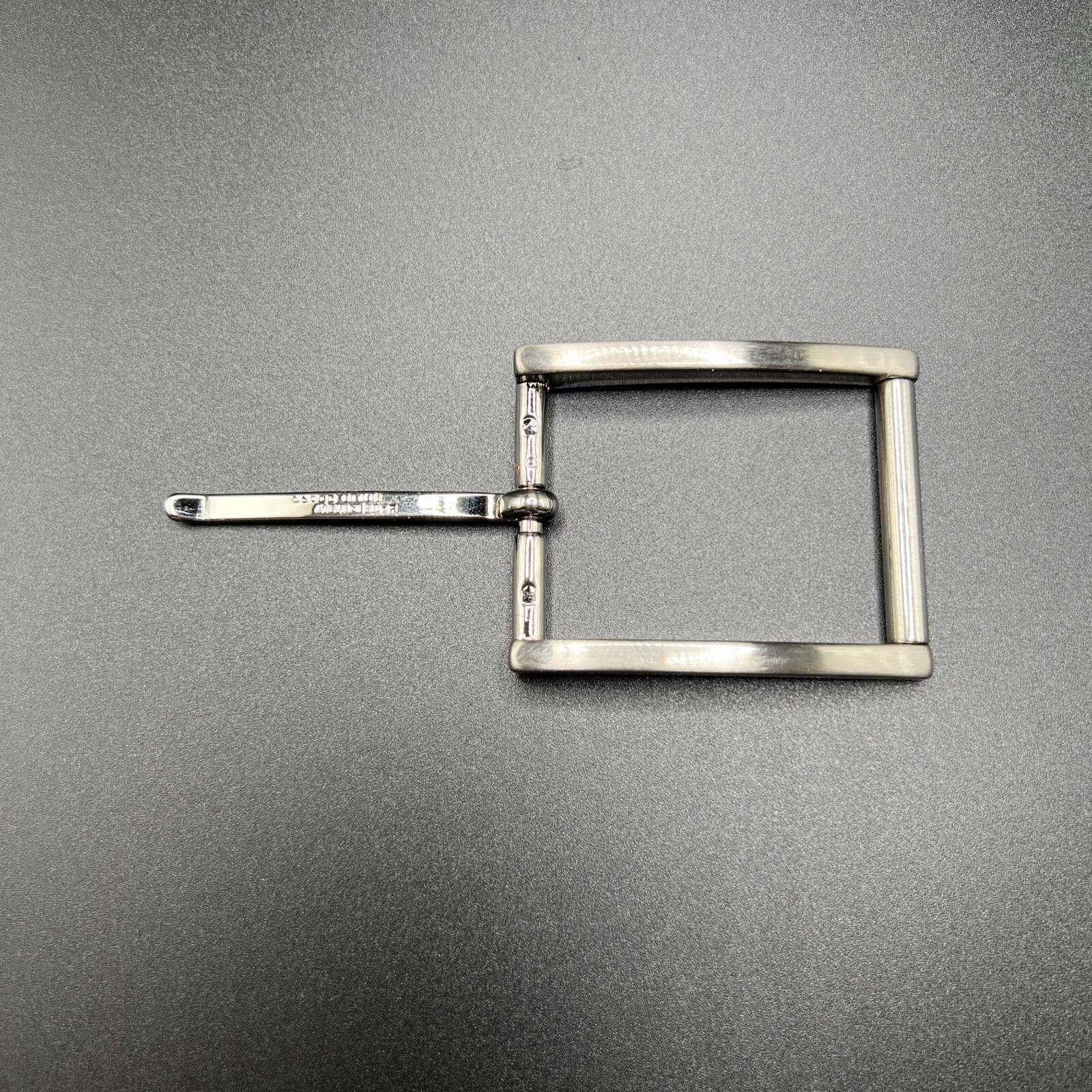 Solid Brass Square Belt Buckle Made In Italy Single Buckle Only Shiny