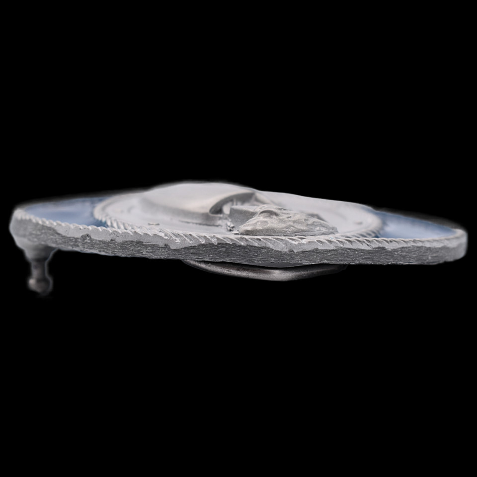 Sailing Ship Yacht Race Belt Buckle