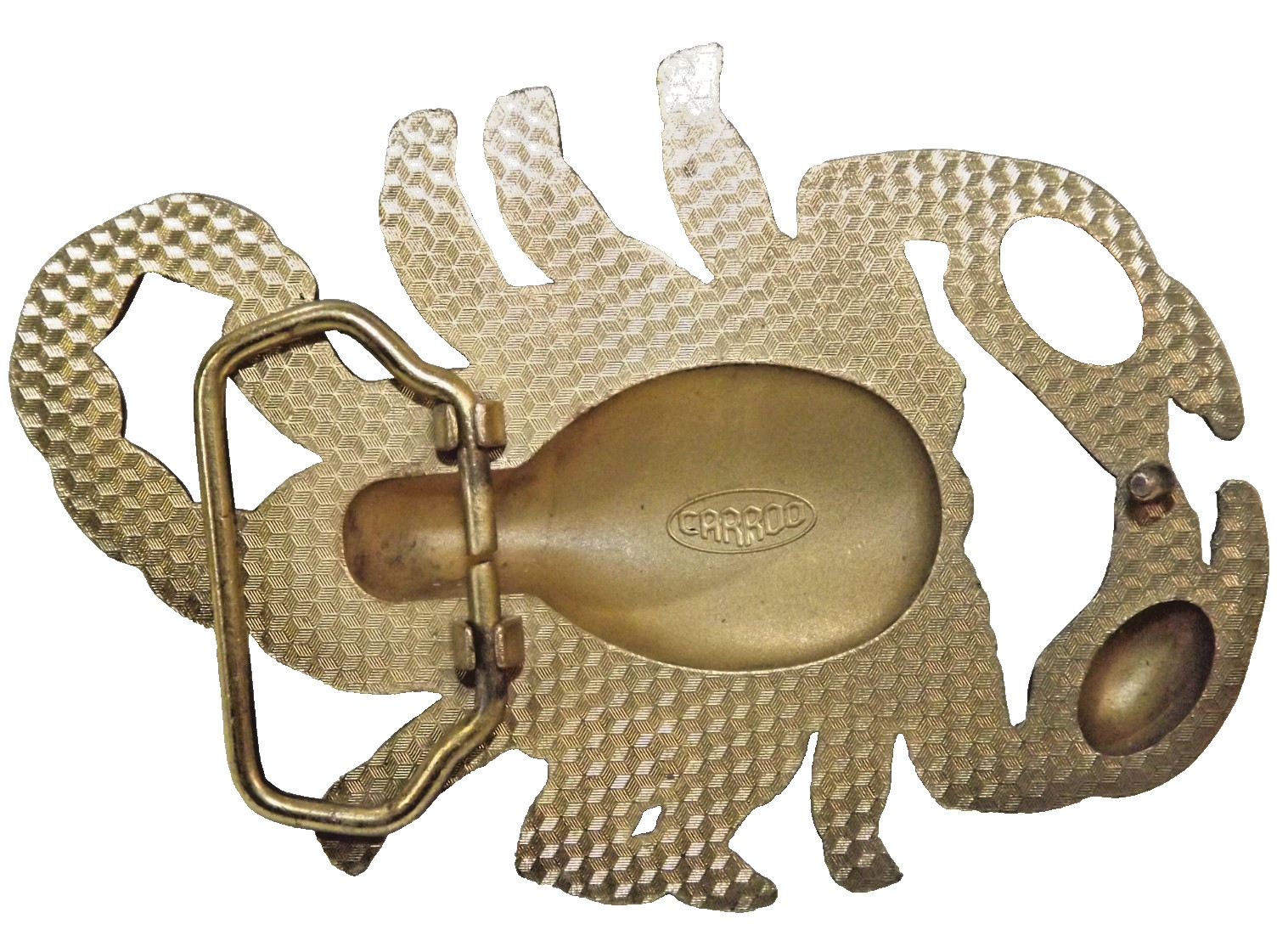 Scorpion Belt Buckle Western Cowboy Corgirl Motorcyclist Carrod 4.5&Prime;x3&Prime; Fits 1.5