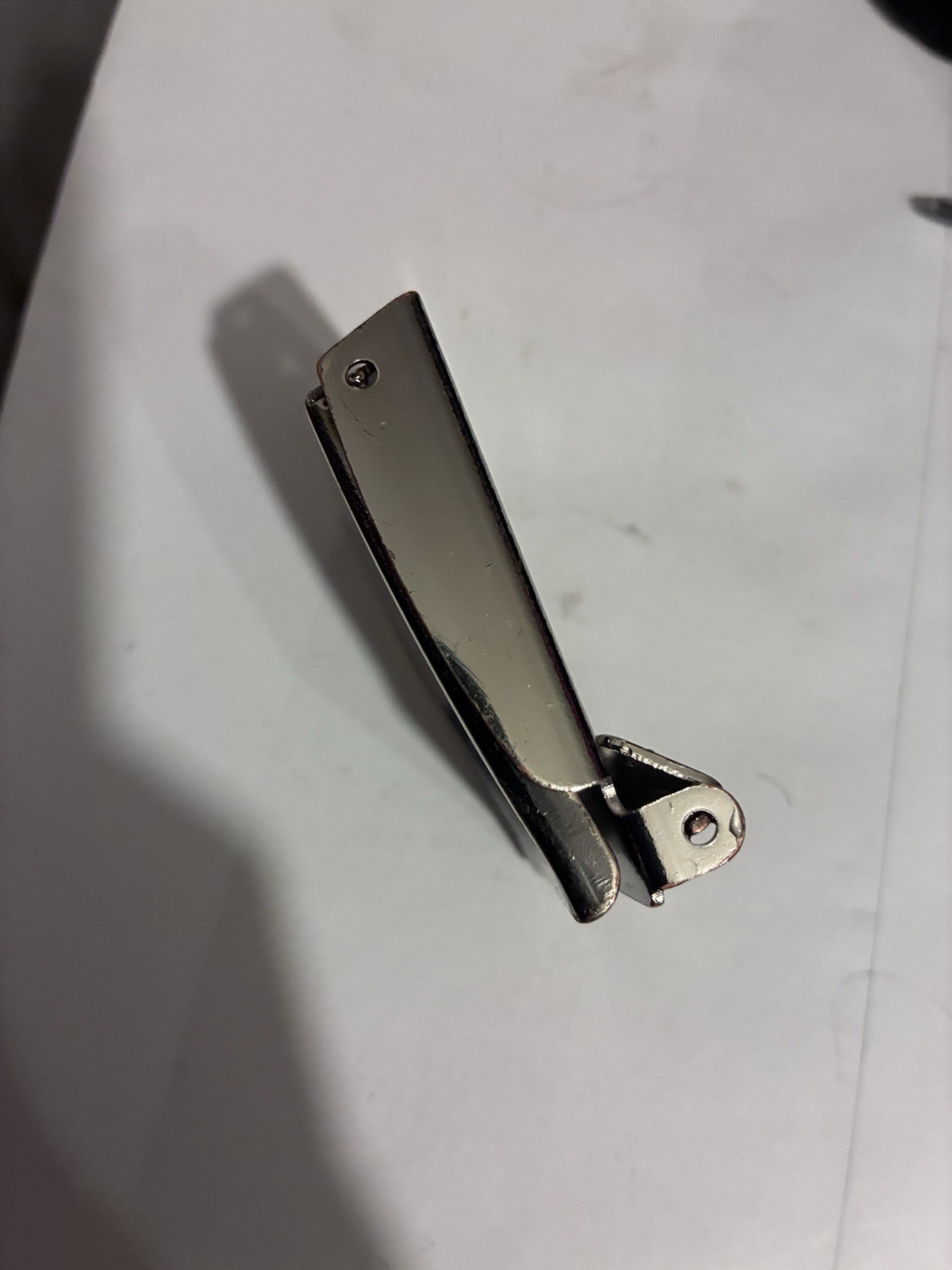 Nike Swoosh Belt Buckle W Bottle Opener In Silver Tone