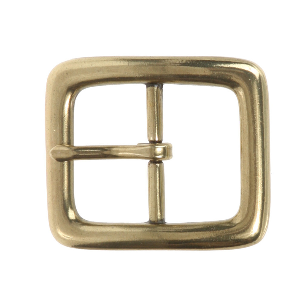 1 3/8&Prime; (35 mm) Nickel Free Single Prong Rectangular Center Bar Belt Buckle