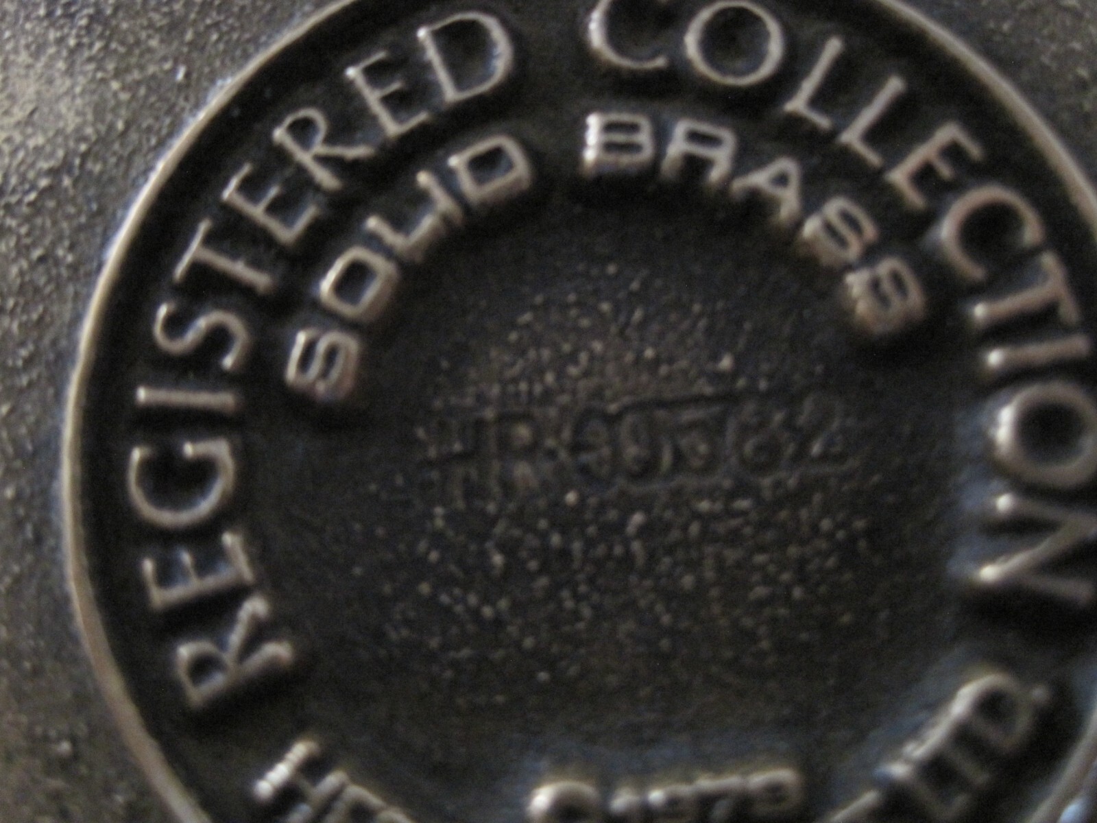 1979 Heritage Mint Registered Collection Solid Brass North Dakota Belt Buckle