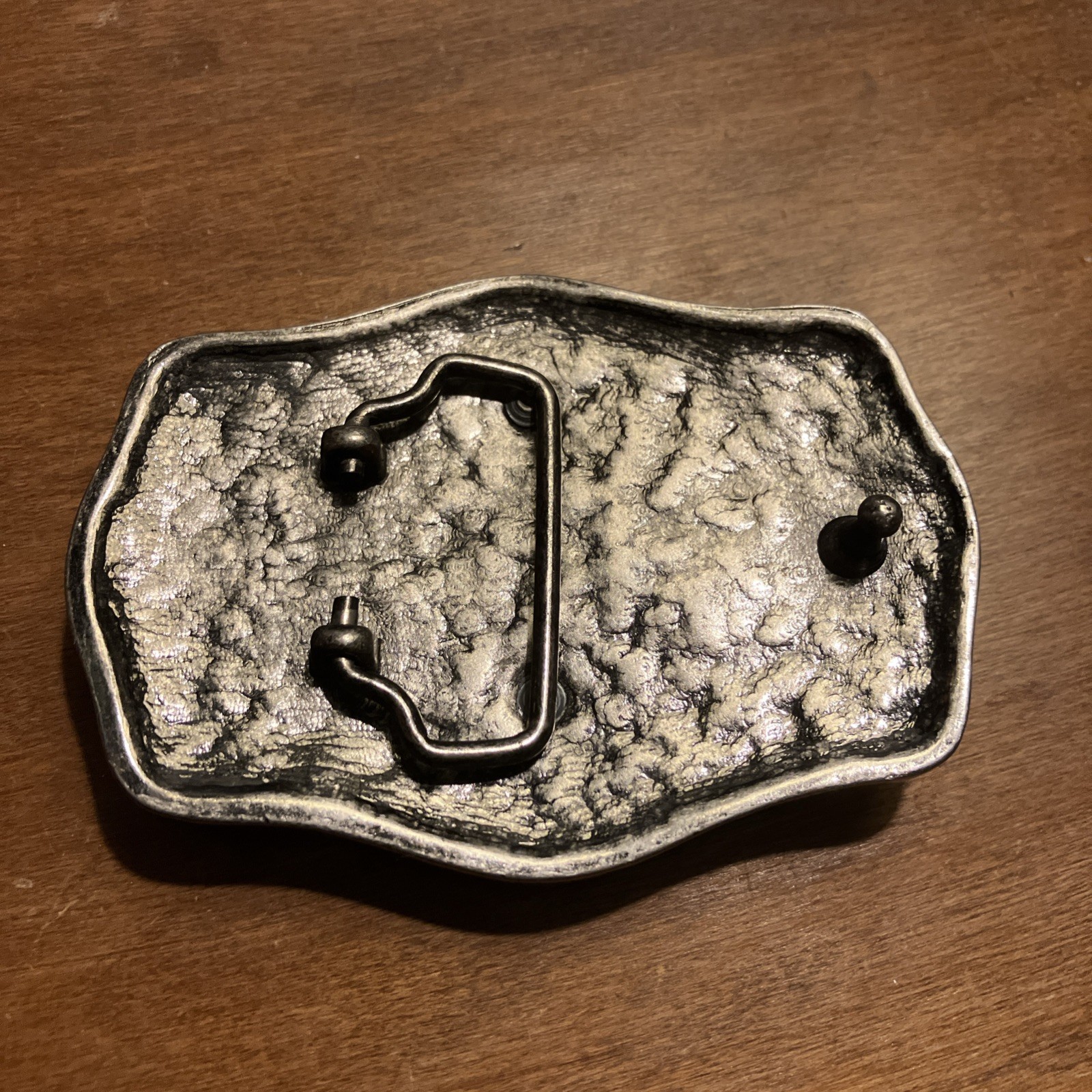 Beer Bottle BELT BUCKLE Opener Novelty Oval Metal Silver Color