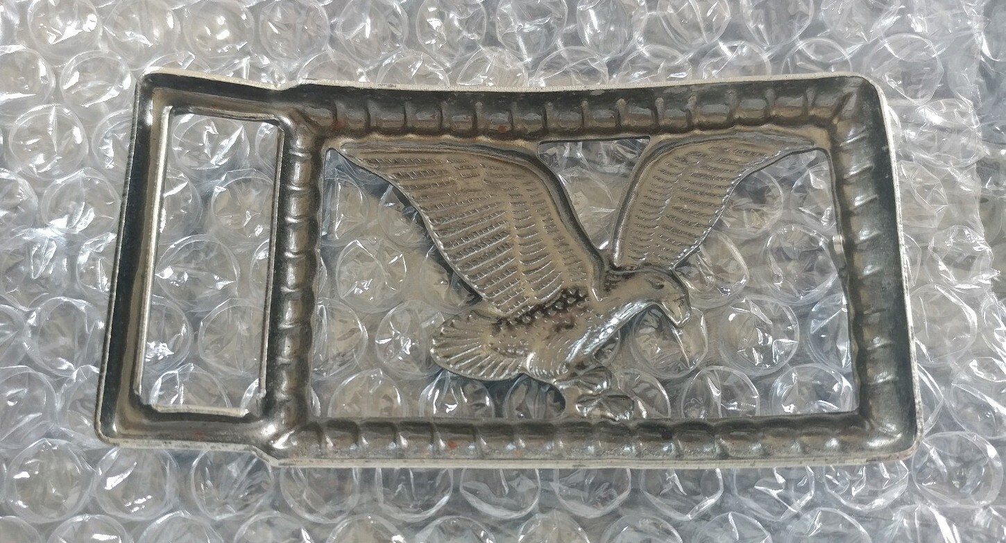 EAGLE HAWK BIRD FLIGHT FLYING SOARING CUTOUT DESIGN BELT BUCKLE