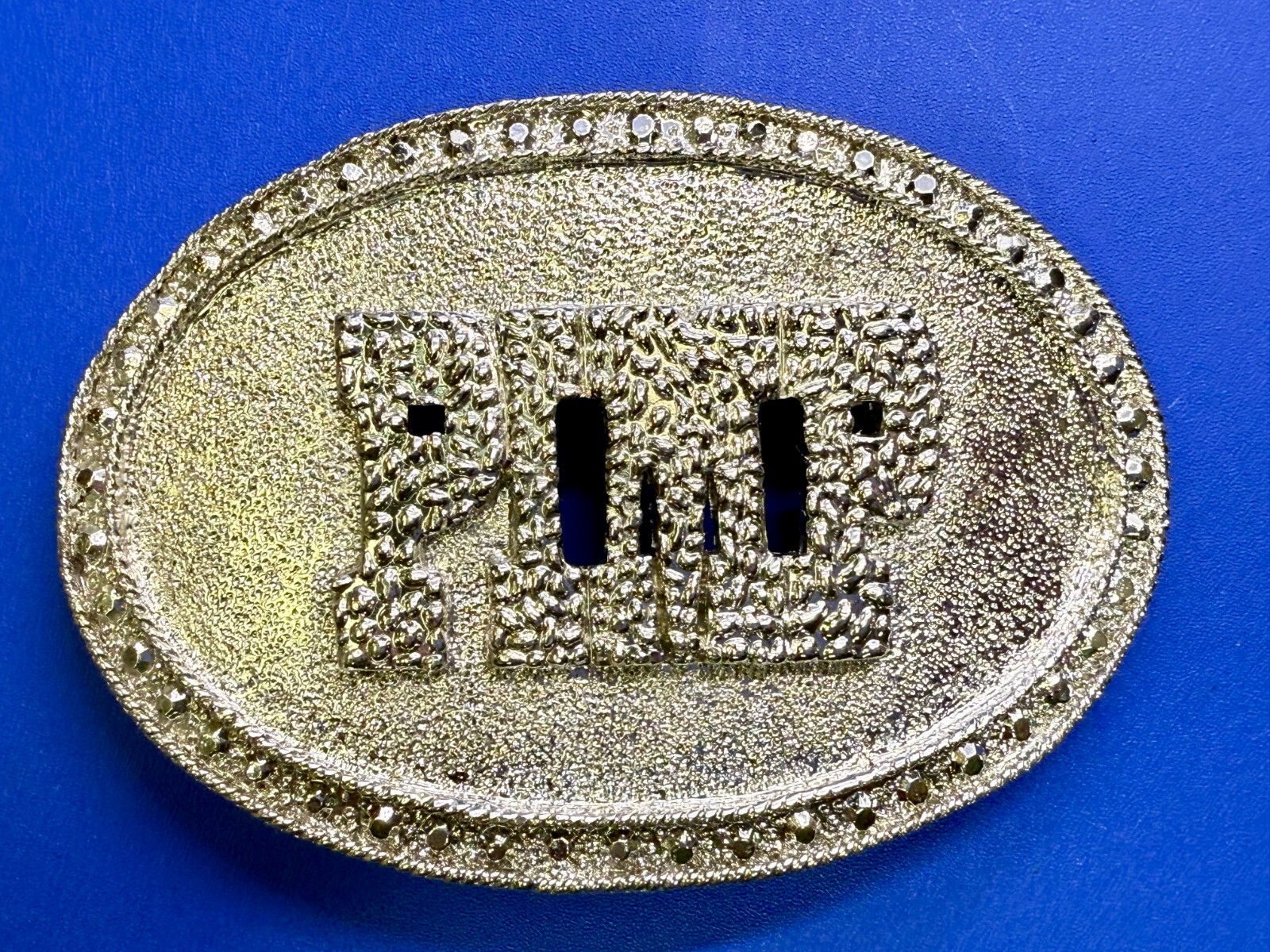 PIMP Word Statement Silver Color Hip Hop Punk Street Novelty Belt Buckle
