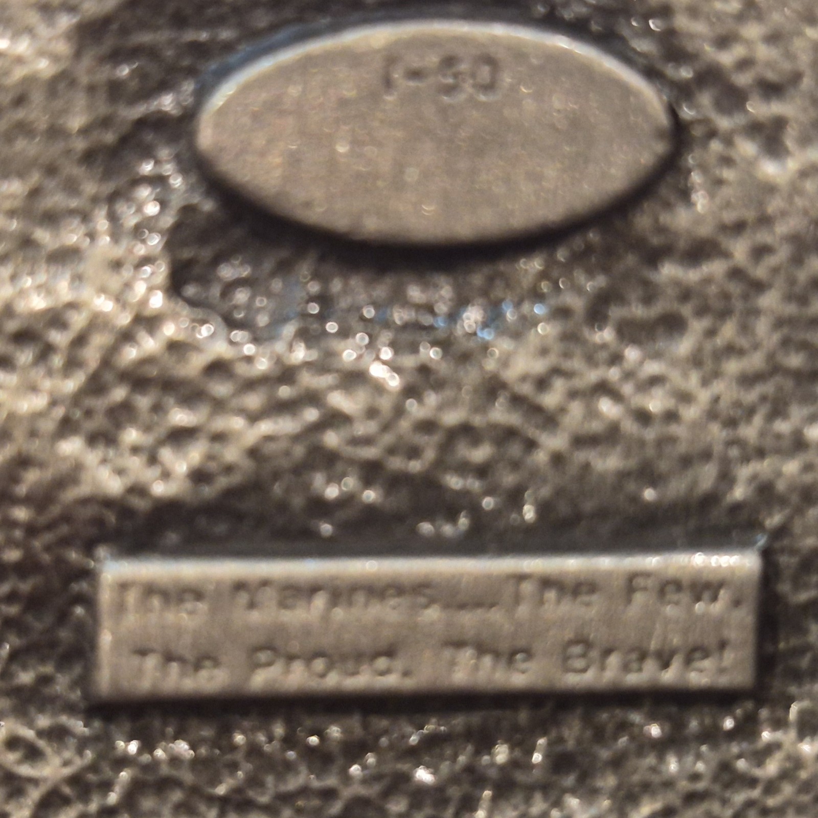 Vintage 1987 USMC Marine Corps Belt Buckle by Siskiyou made in USA