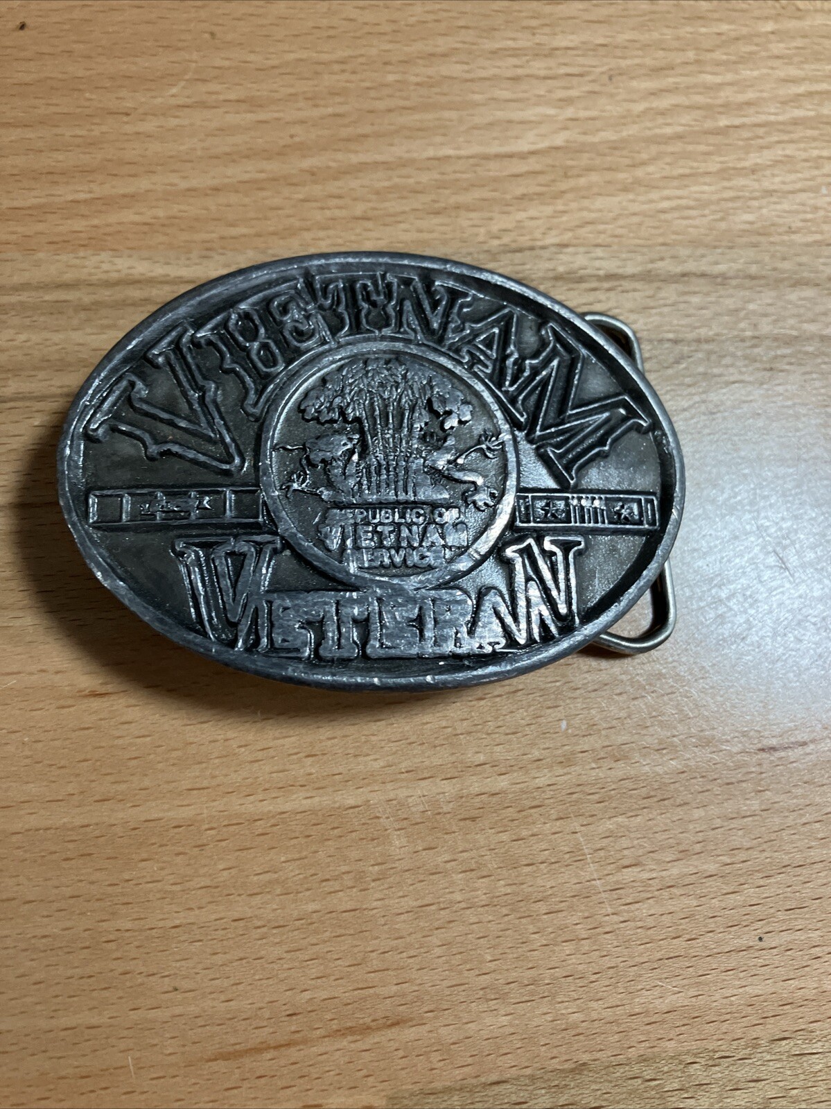 Bergamot Vietnam Veteran Belt Buckle. Vintage Y-52.