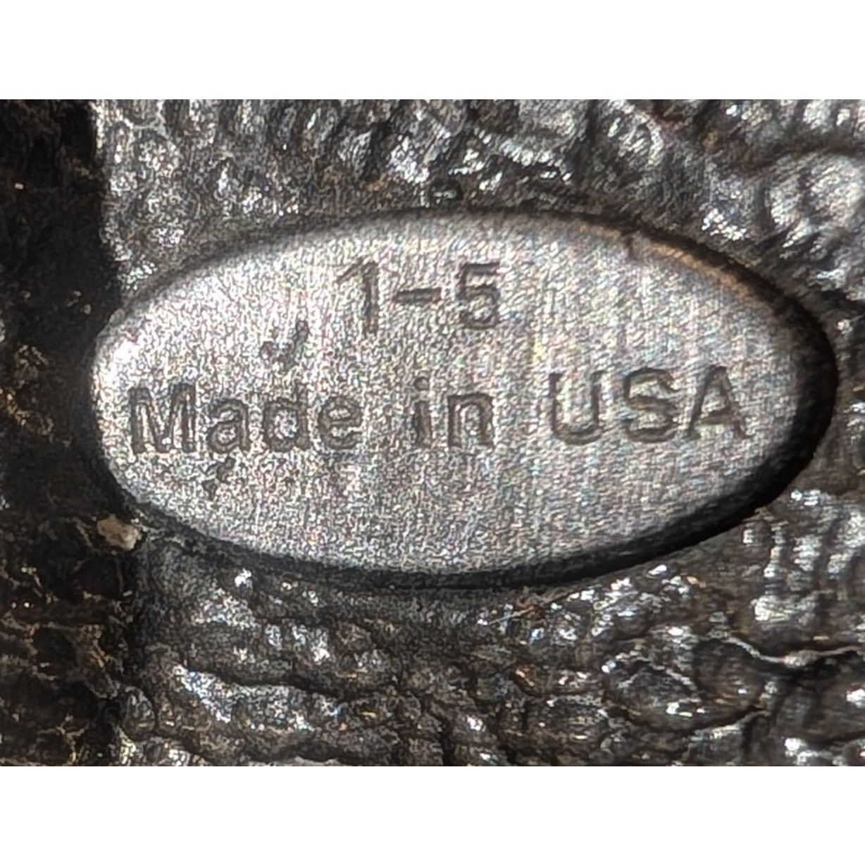 1991 Siskiyou Pewter Elk Belt Buckle Blue Enamel Made in USA Vintage