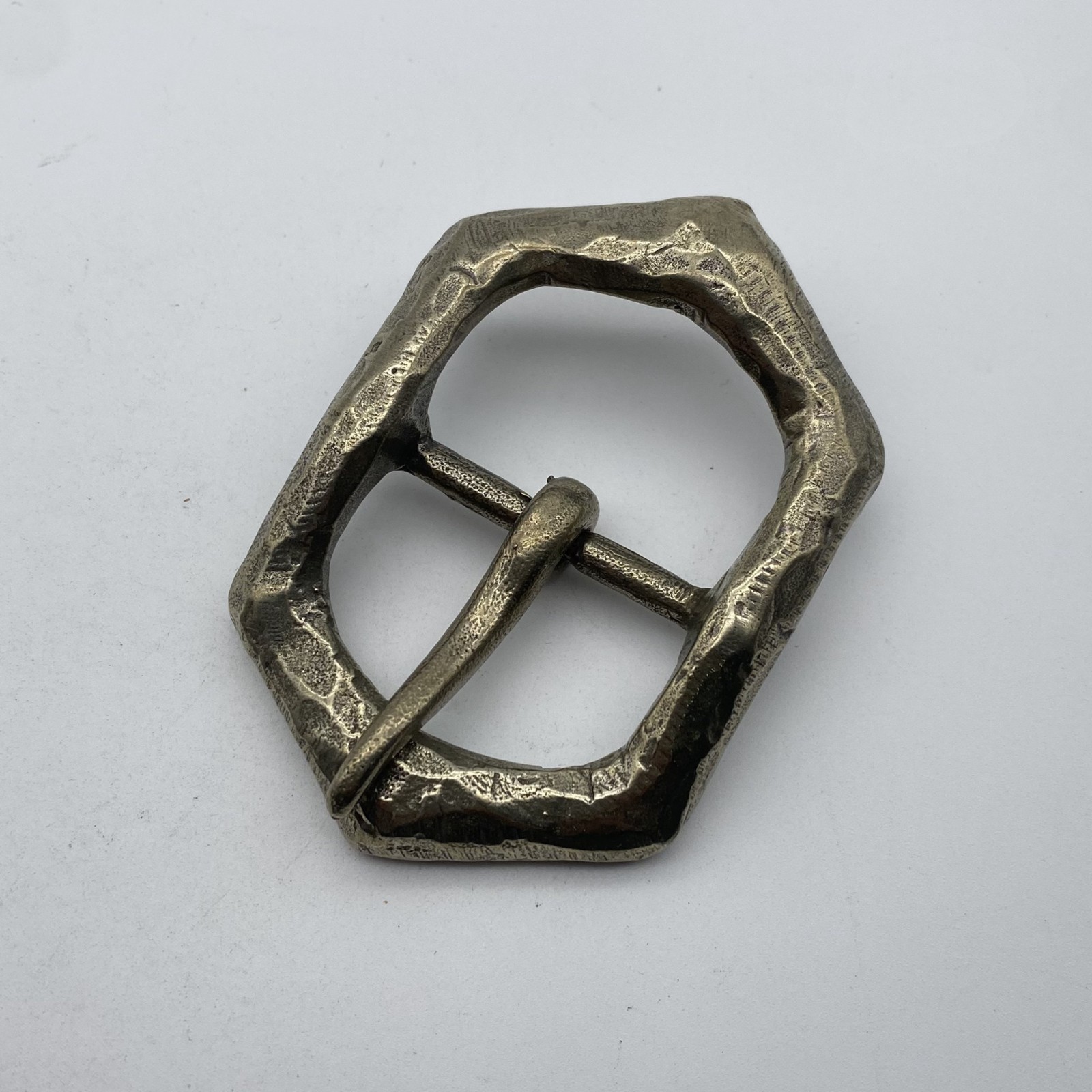 Antique Copper Casted Buckle,Retro Brass Plain Buckle