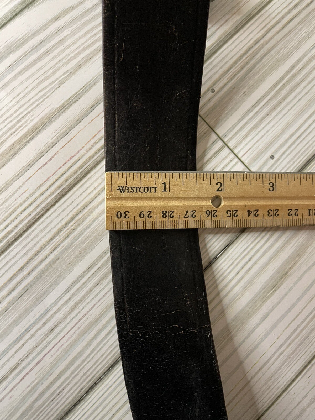 VTG Americas Heroes Fire Department Boston Men&rsquo;s Size 40 Leather Belt w/Buckle