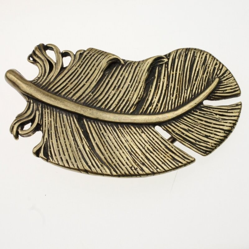 Belt Buckle Spring, Antique Brass, Heavy Duty, Classic, Elegant Design High Quality