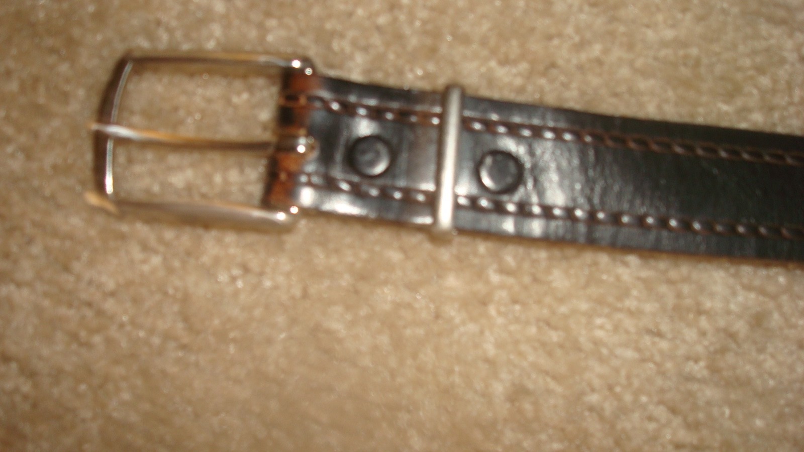 Beaded Belt Black/White 27/30 waist