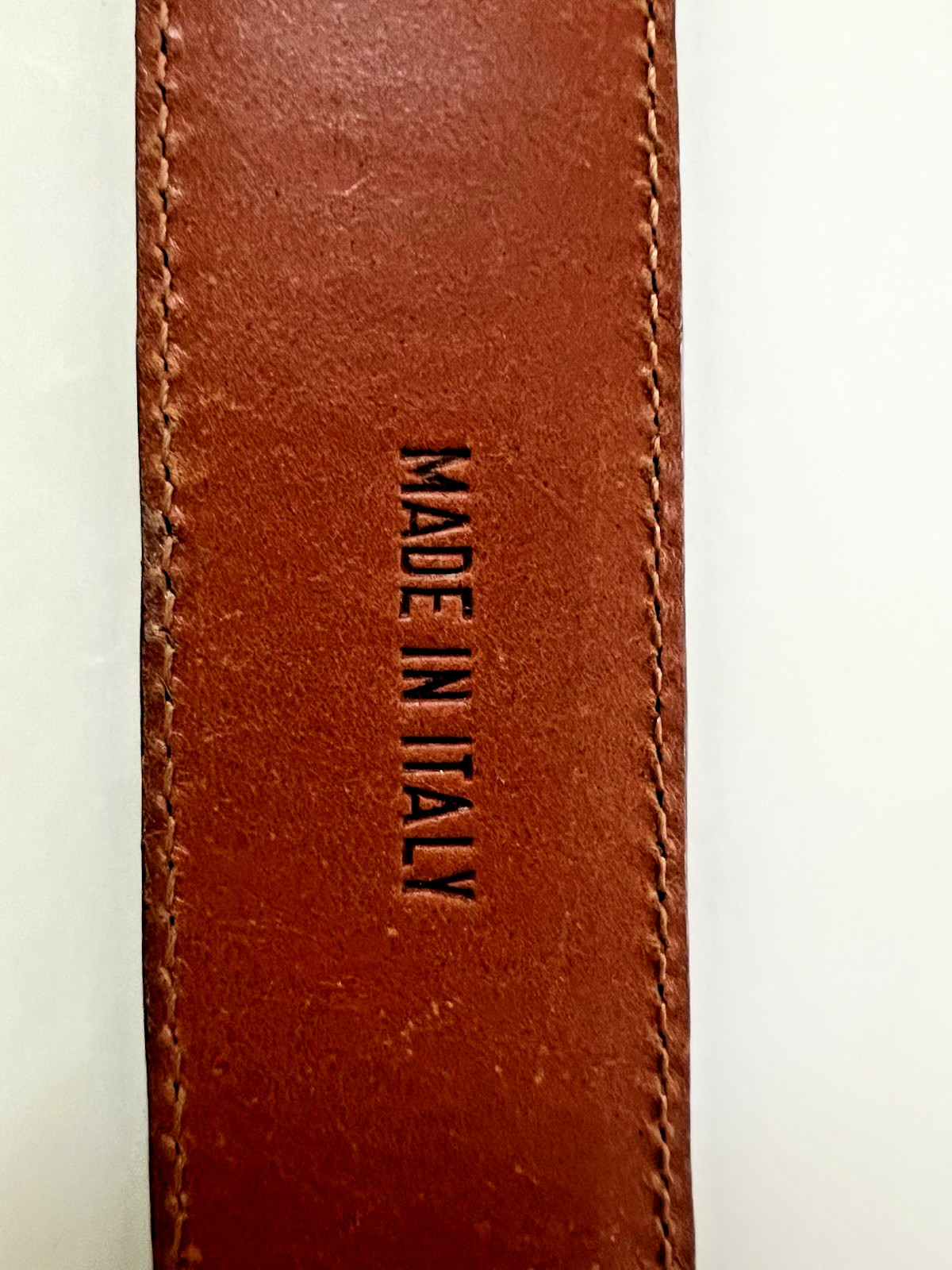 Ralph Lauren Genuine American Alligator Belt w/Sterling Buckle Made in Italy