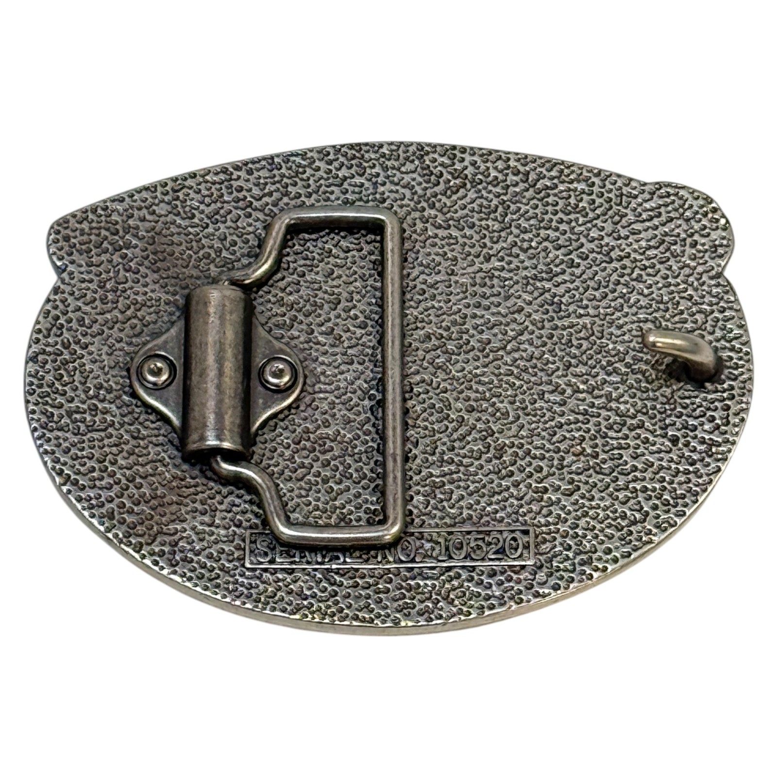 Carpenter Belt Buckle Metal Silver Tone 3.5 Inch Tools