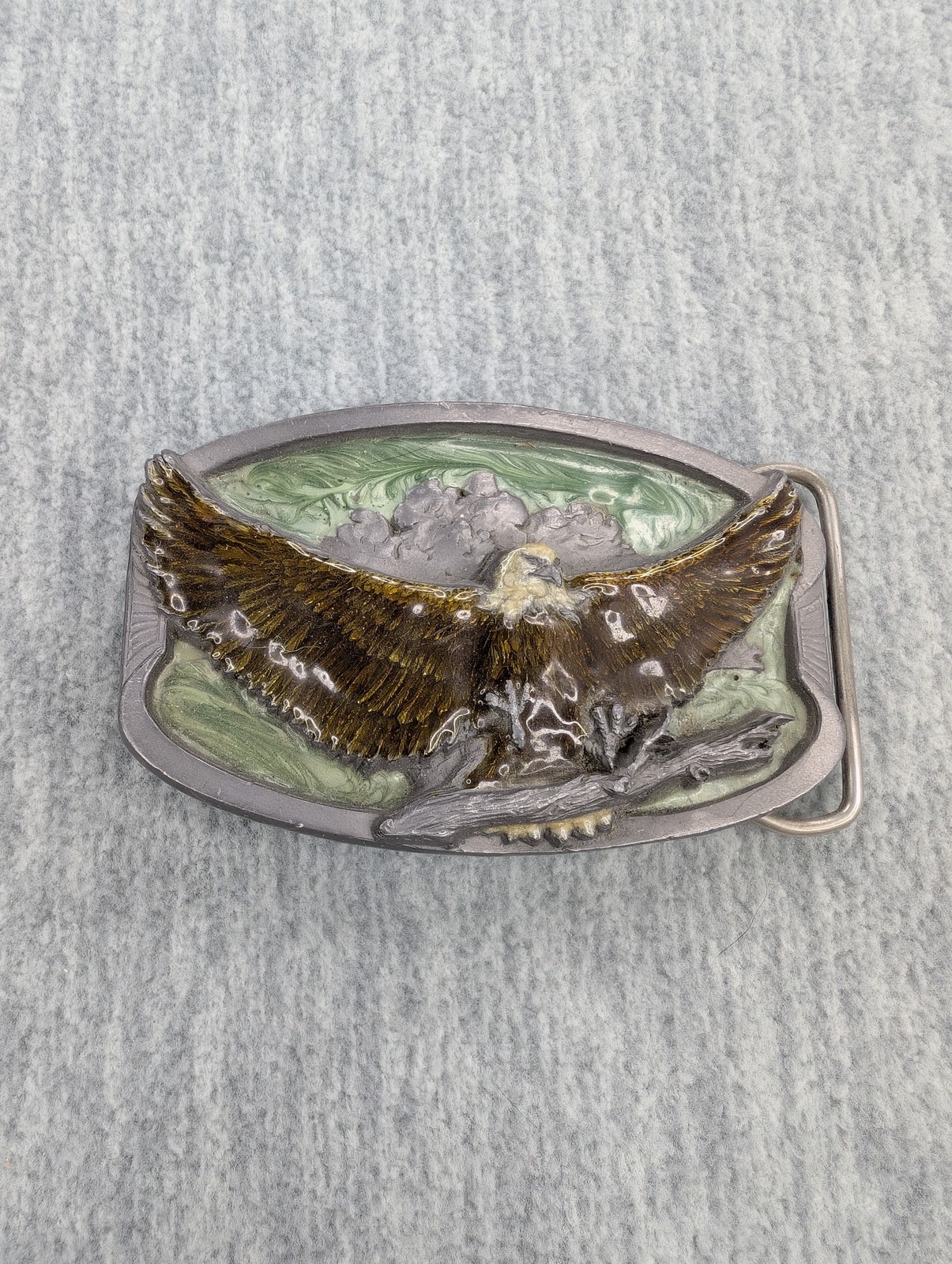 Vintage Masterpiece Collection Eagle Belt Buckle Buckles of America BA-139 USA