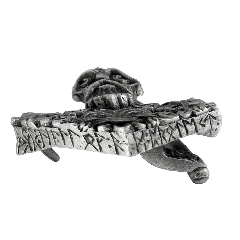 Pewter Thors Hammer Belt Buckle – Dryad Design Norse God Mjolnir Asatru Pagan