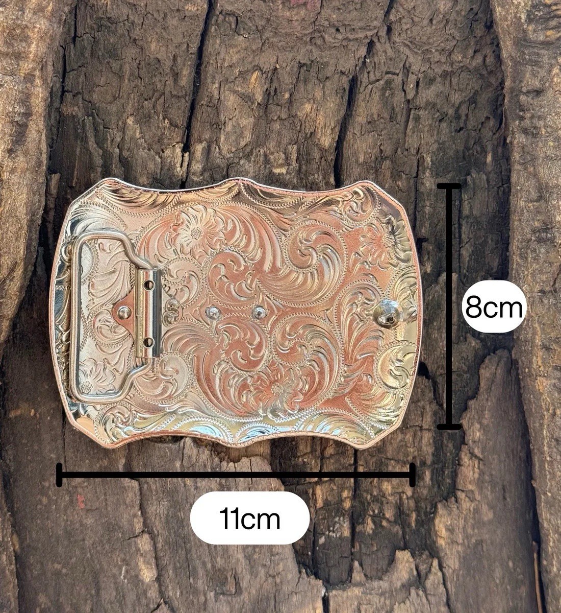 Mexican Rooster Chicken Charro Cowboy Belt Buckle Hebilla Vaquera Made In Mexico