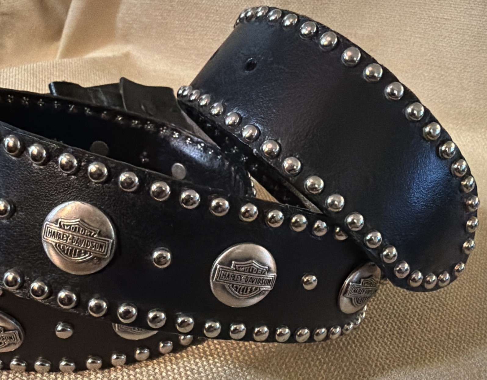 Harley-Davidson Women&rsquo;s Belt Buckle Rhinestones 2009