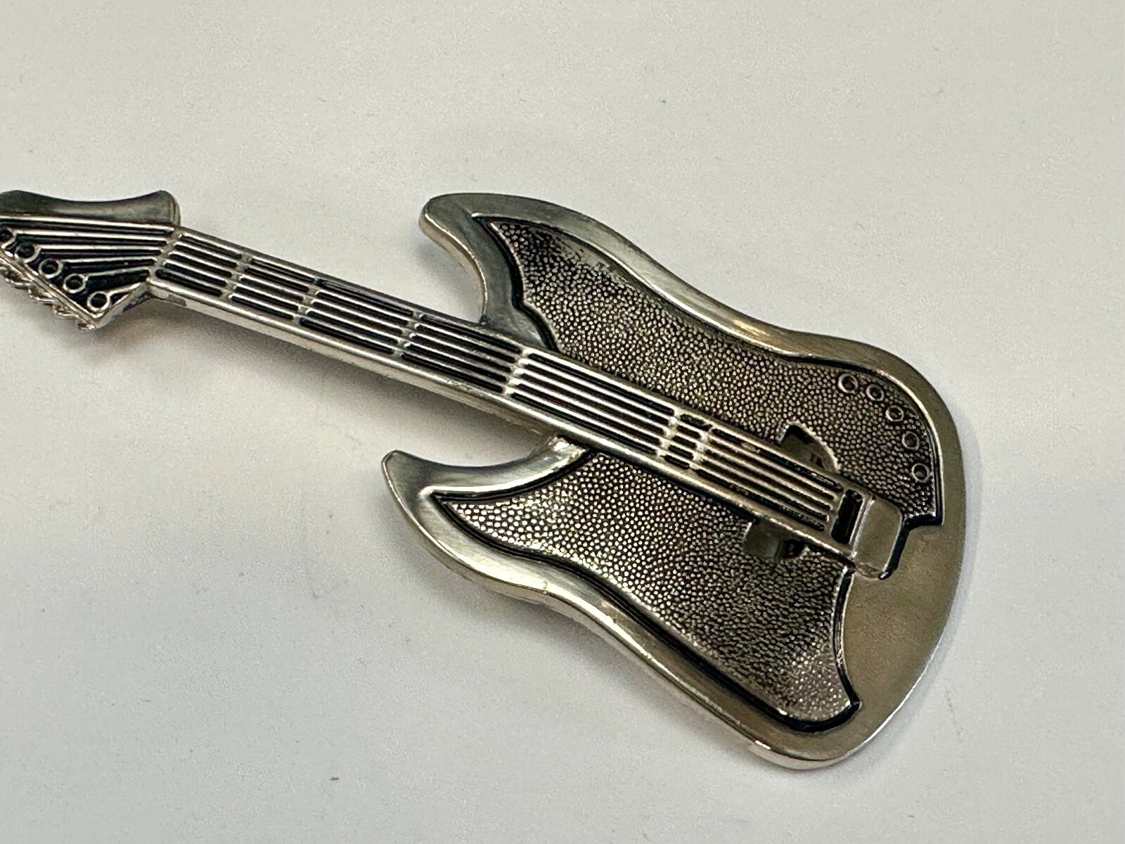 Electric Rock Guitar – Music Band – Different Cutout Vintage Belt Buckle