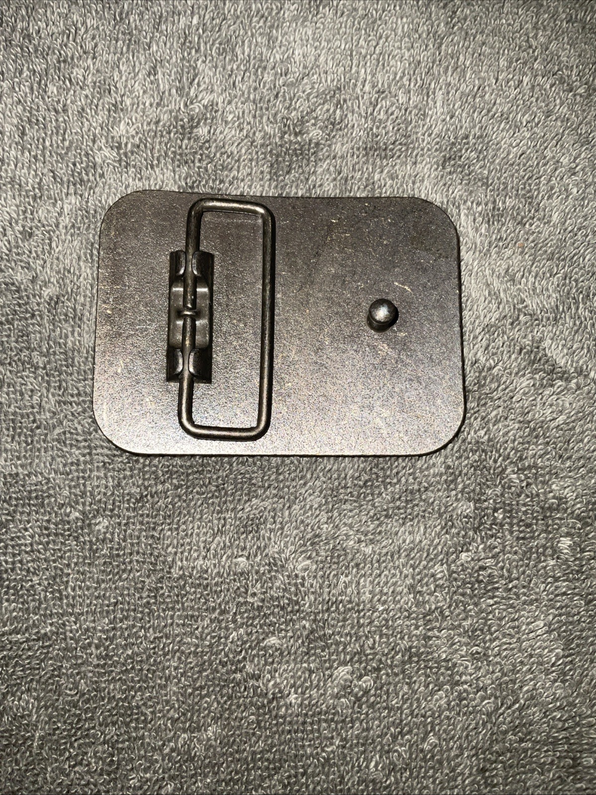 3×2 VTG. BICENTENNIAL 1776-1976 SPIRIT OF AMERICA METAL BELT BUCKLE