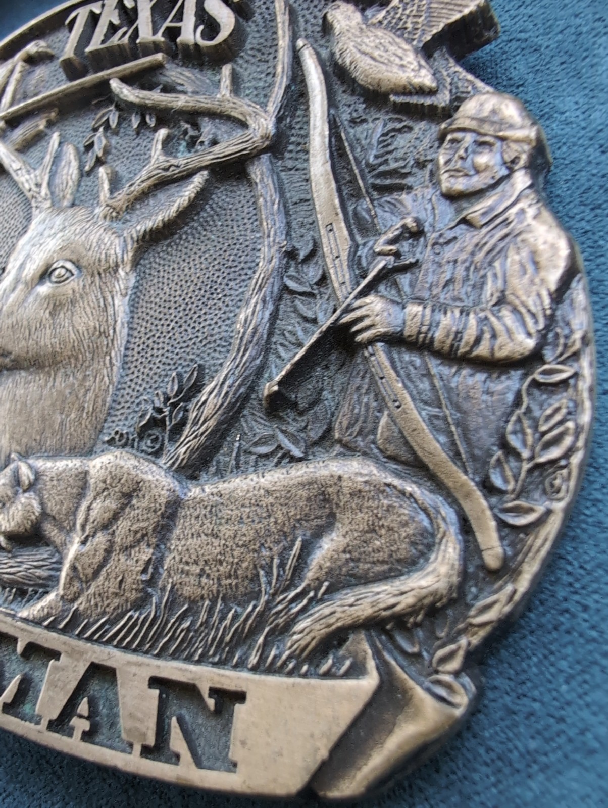 Vintage Hunting Belt Buckle Lot Texas Sportsman First Edition & Limited Edition