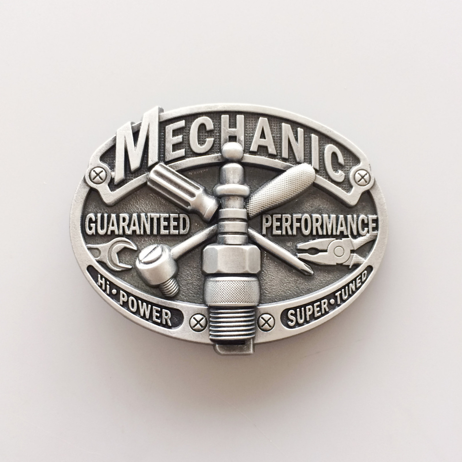 Vintage Style Mechanic Trades Tradesman Belt Buckle Gurtelschnalle also US Stock