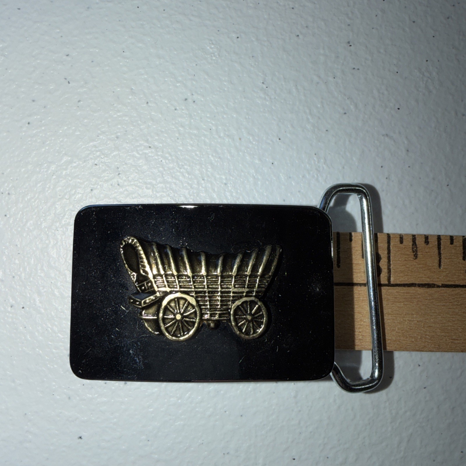 Wagon Cart Belt Buckle Approximately 2”x1.5” In Size