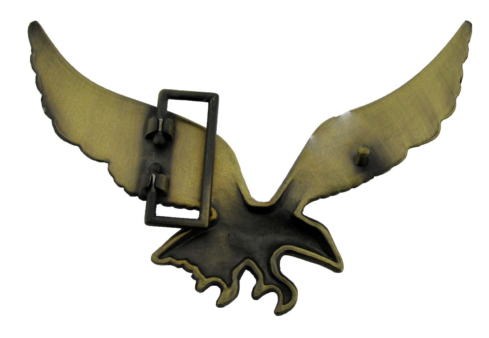 Eagle Belt Buckle New Men Western Cowboy Rodeo Brass Metal Bronze Sharp Edges