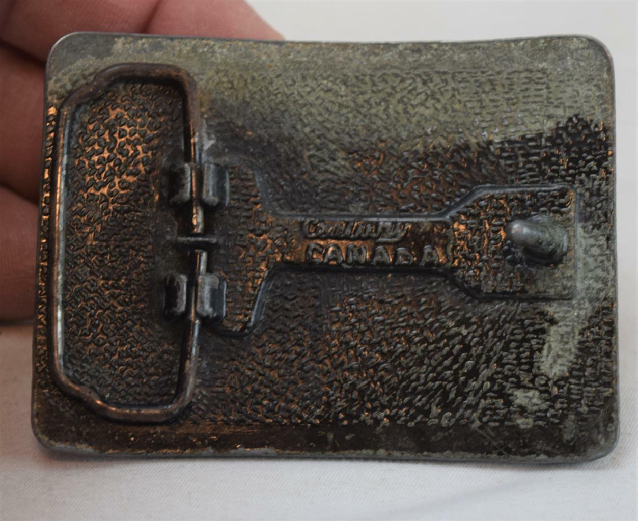 NW Norfolk & Western Railroad No Stopping Us Century Canada Belt Buckle
