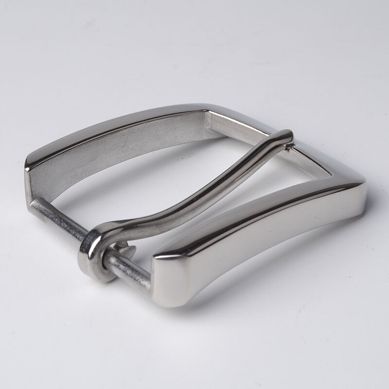 2Pcs Heavy Duty Single Prong Belt Buckle Replacement Pin Buckle Fits 4cm