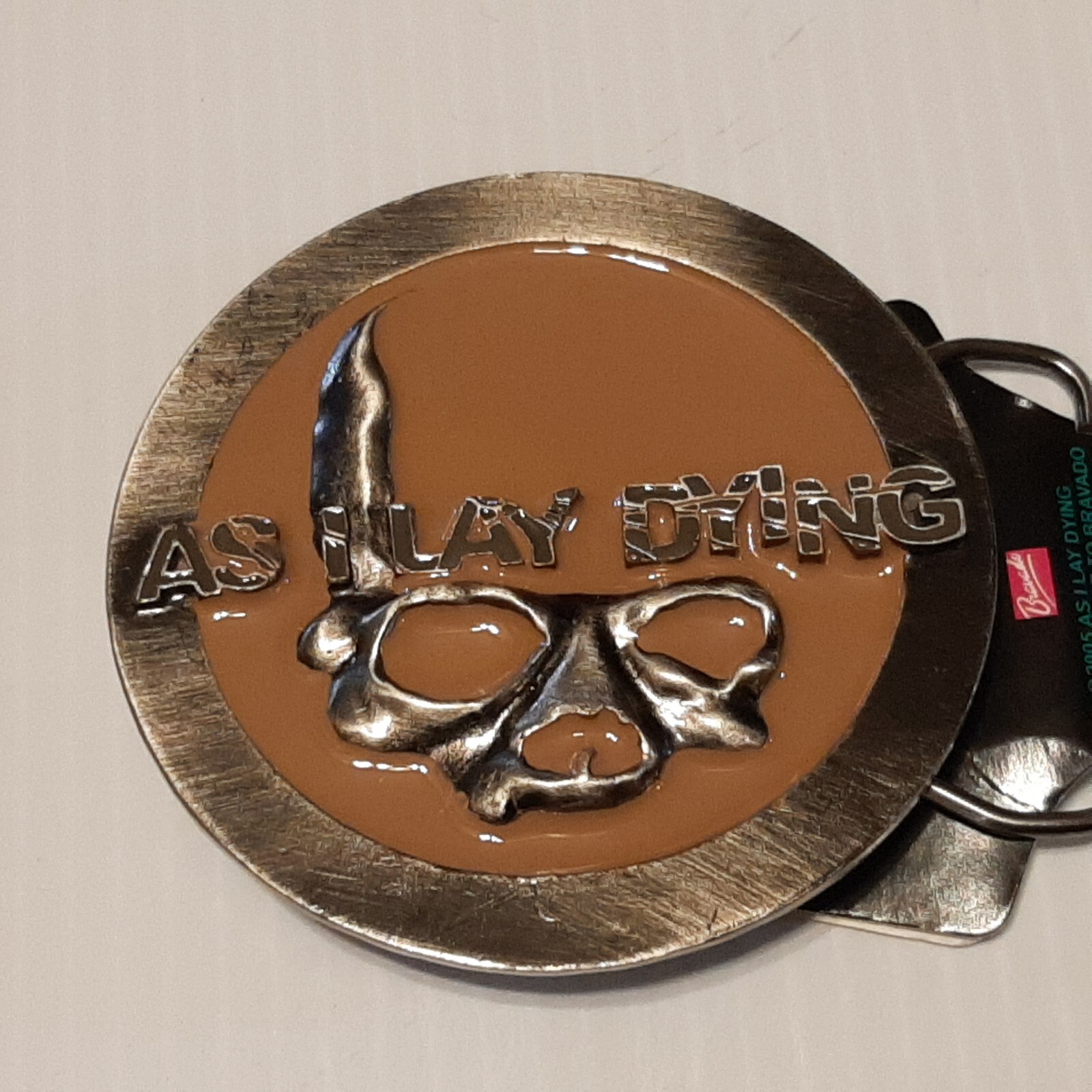 HARD ROCK HEAVY METAL BAND AS I LAY DYING Metal Belt Buckle