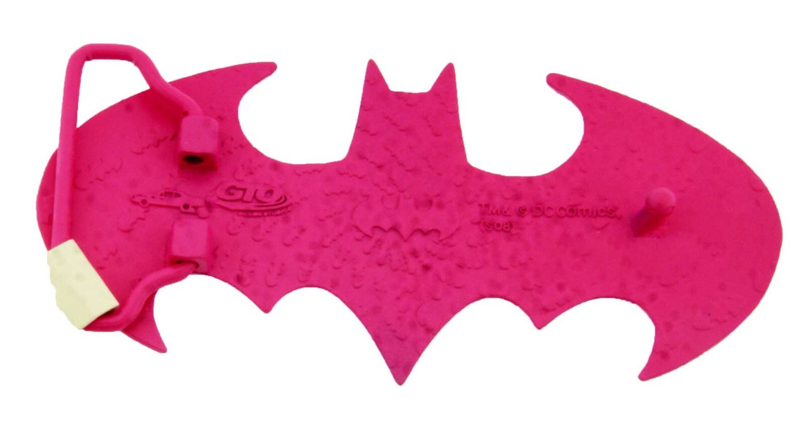 Batman belt buckle Halloween Costume BAT GIRL PINK DIE CUT ORIGINAL Comics GIRLY